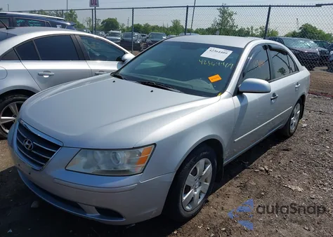 2009 Hyundai Sonata Gls из США, поврежденный, VIN 5NPET46C99H572383
